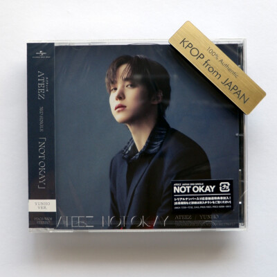 Unopened ATEEZ JAPAN NOT OKAY Album ATINY SOLO JPFC Flash A CD | eBay