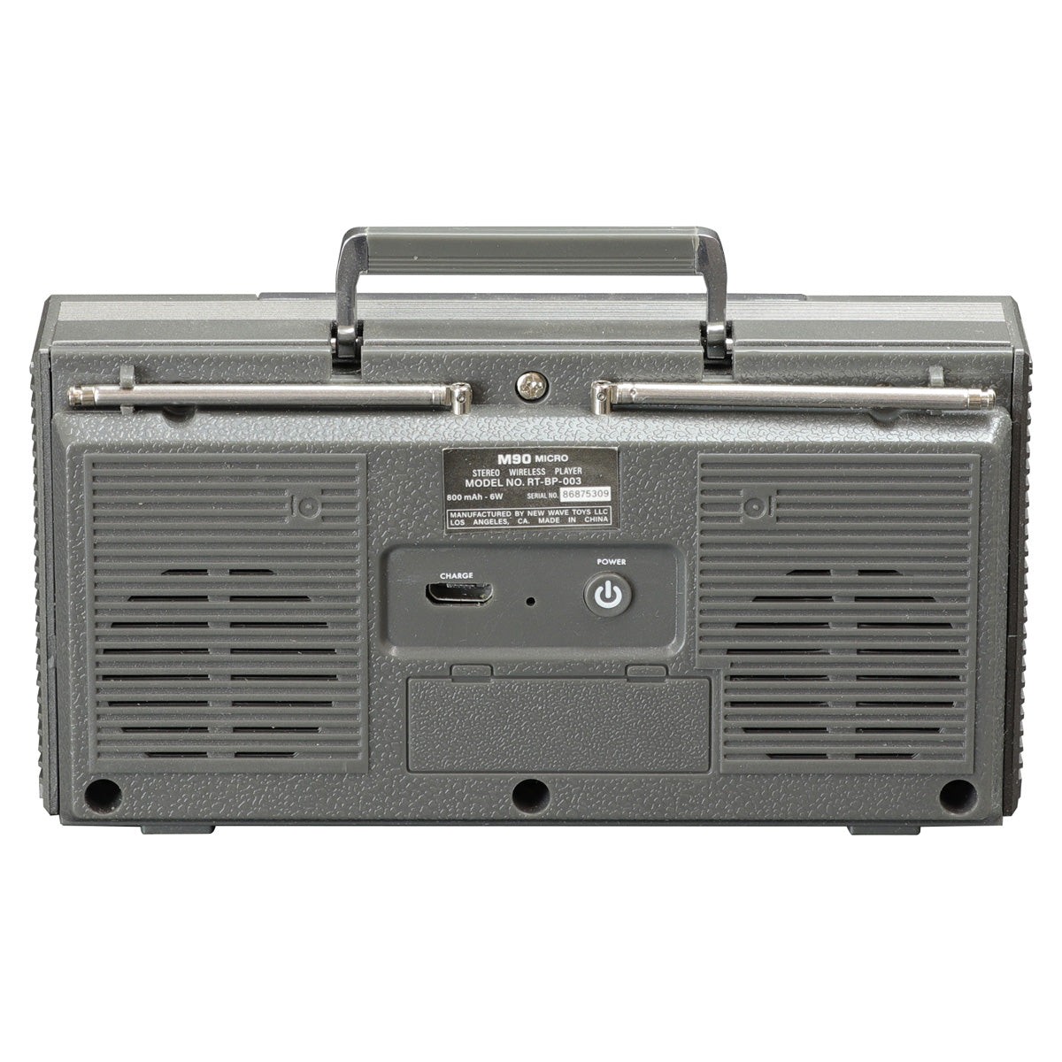 New Wave Toys M90 Micro Blaster 1:6 Scale Boombox Bluetooth