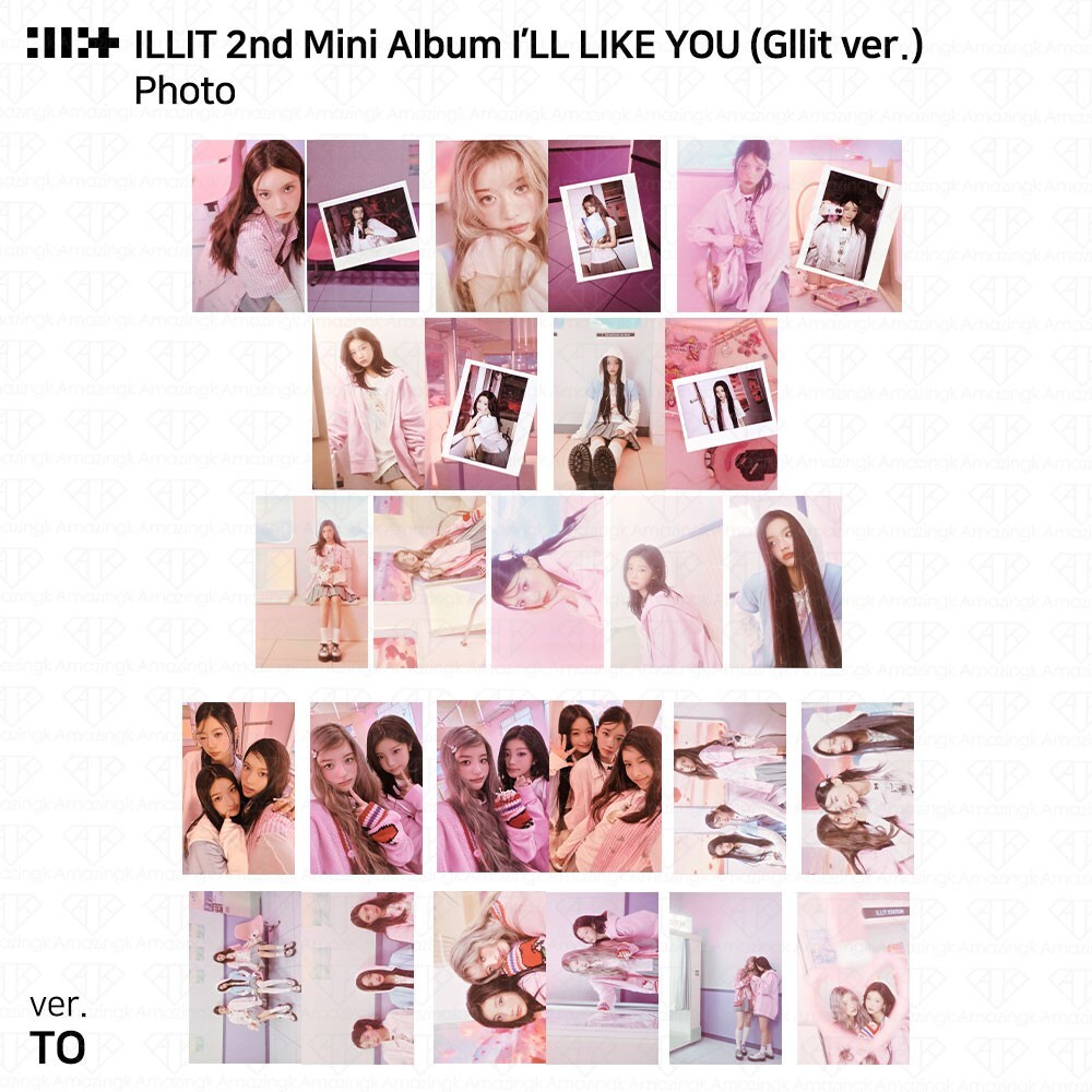 ILLIT 2nd Mini Album I'LL LIKE YOU Gllit Ver To With Between