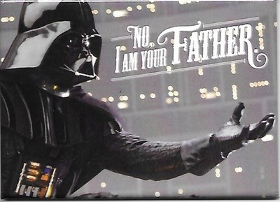 Star Wars Darth Vader NO, I Am Your Father Photo Refrigerator