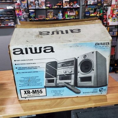 Aiwa XR-M55 Mini Audio System for sale online | eBay