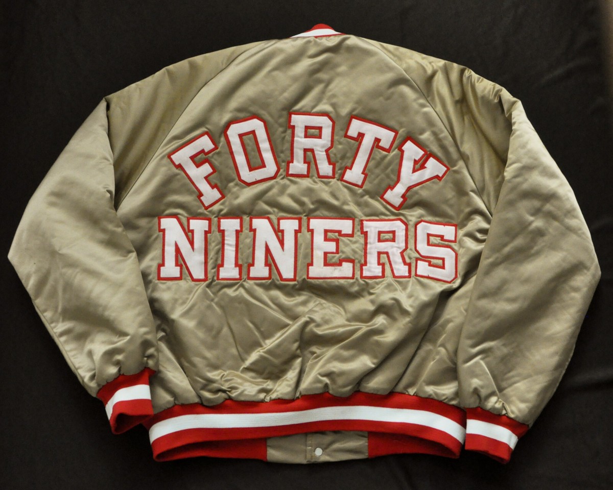 San Francisco 49ers Chalkline Jacket Satin Forty Niners Starter