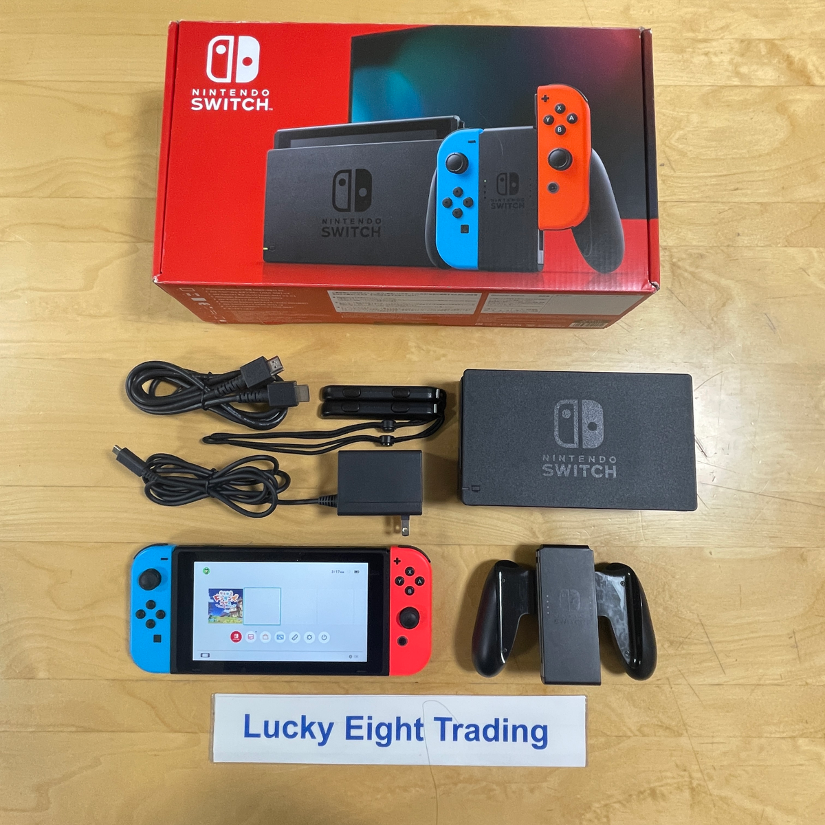 Nintendo Switch Blue Red 32GB HAC-001(-01) Console with