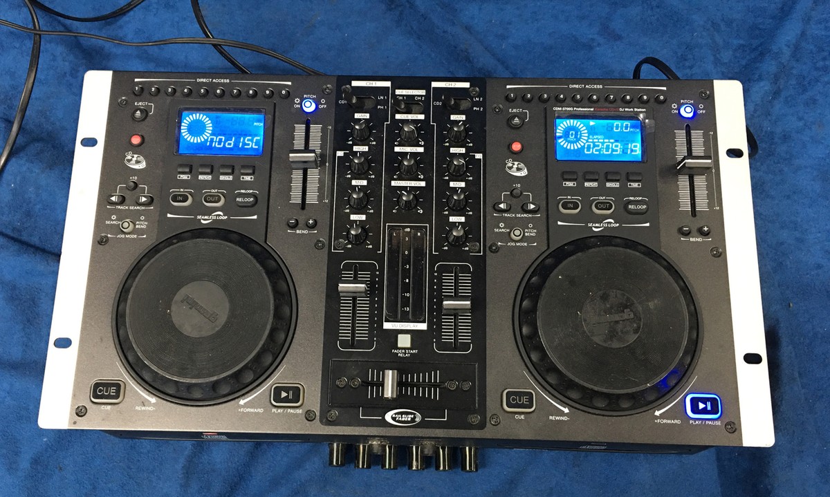 Gemini CDM-3700G Dual CD Karaoke Mixing Console W/ Case | eBay