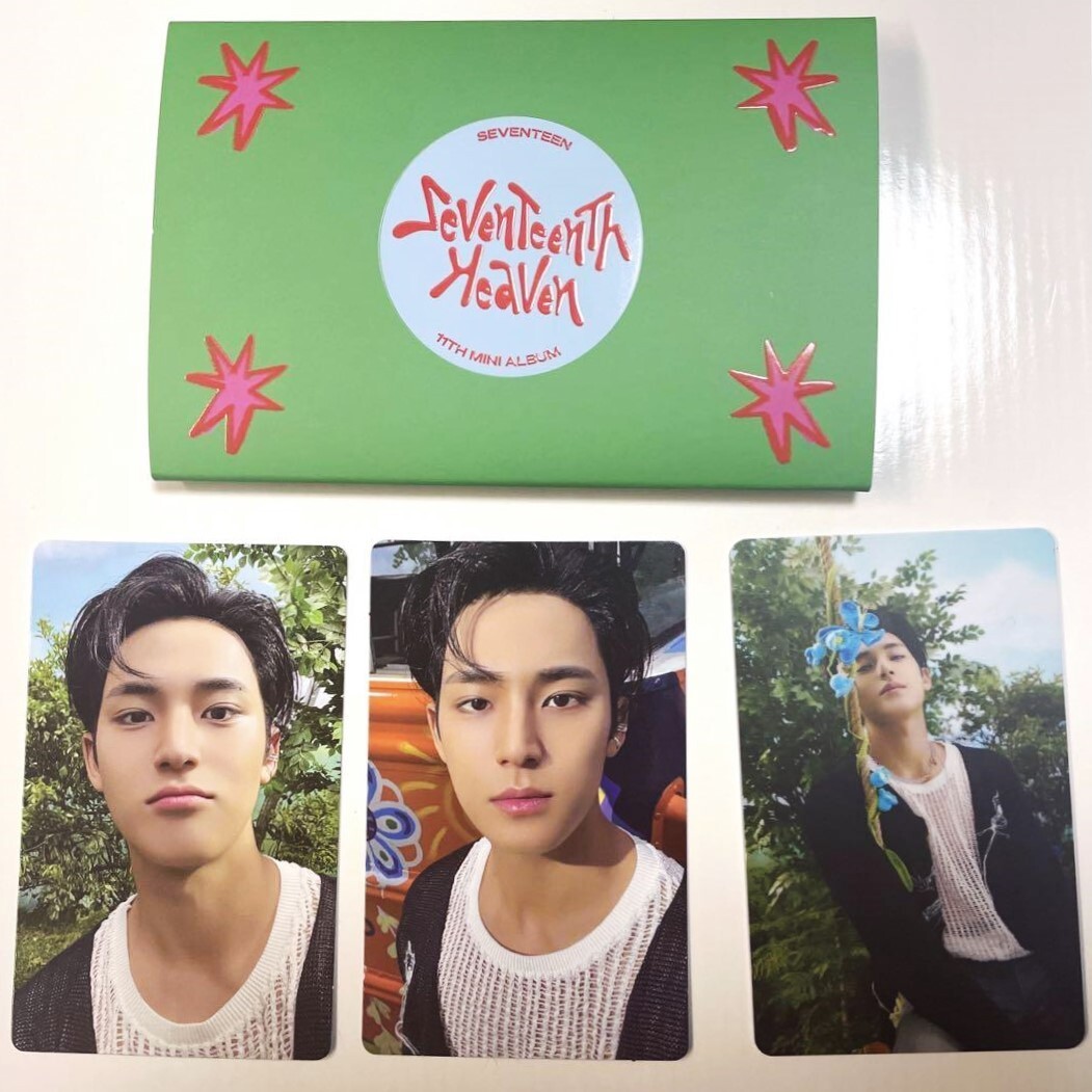 SEVENTEEN MINGYU HEAVEN Weverse album ver. Official Photocard
