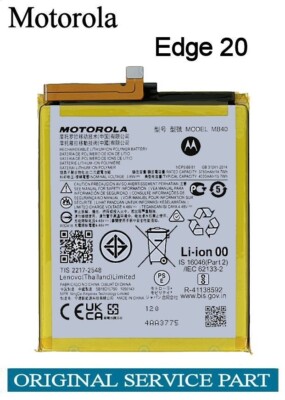Motorola Edge 20 XT2143 Ersatz Akku Battery MB40 4000mAh