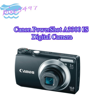 Canon PowerShot A3300 IS Digital Camera 16.0 MP 5x Optical Zoom