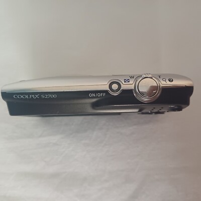 Nikon CoolPix S2700 Digital Camera 6X Wide Optical Zoom Tested and