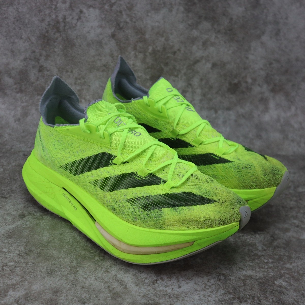 Adidas Adizero Prime x 2.0 Neon Green Black Running Shoes IH5683