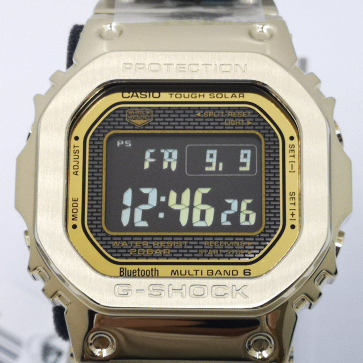 Casio G-Shock GMW-B5000GD-9 49mm Gold Stainless Steel Men's