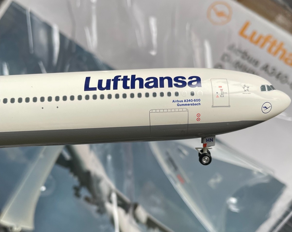 航空機・ヘリコプター Herpa Lufthansa A340-600 1/500 ルフトハンザ