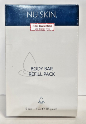Nu Skin Nuskin Body Bar Refill Pack Soap Free 4 oz 115 g (5 Bars