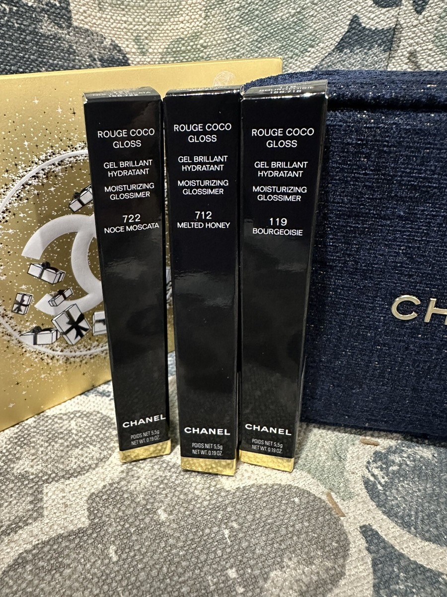 New in Box! Chanel Always Brilliant Lip Gloss Trio 2023 Gift Set