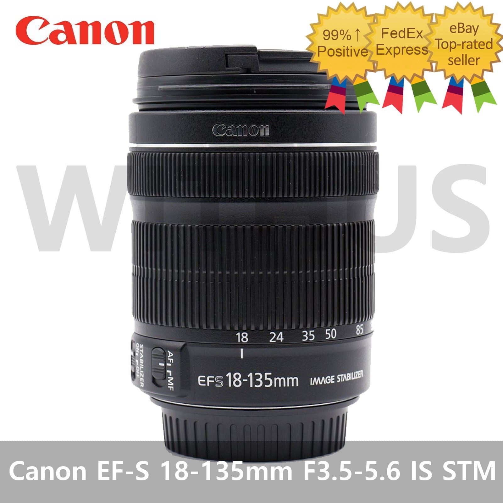 Canon EF-S 18-135mm F3.5-5.6 IS STM Zoom Lens - Tracking | eBay