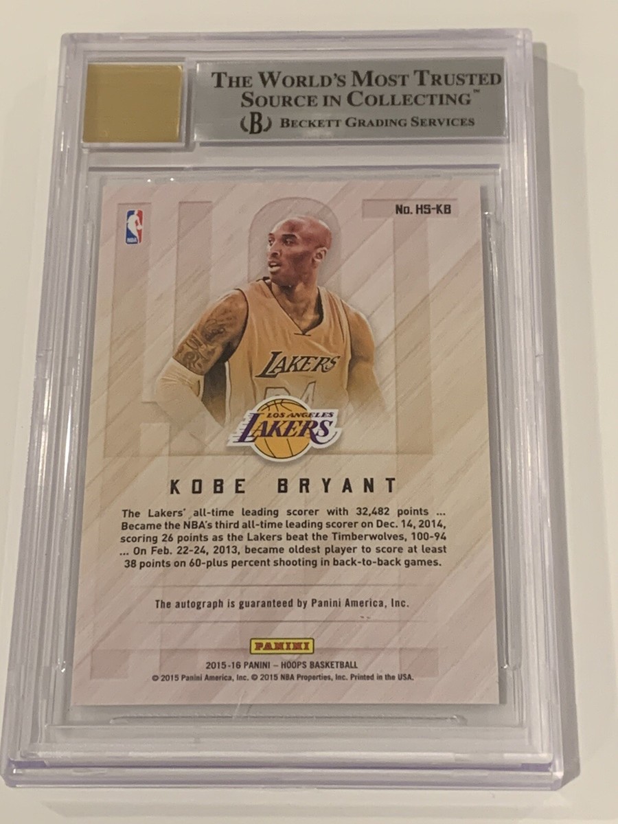 BRYANT! K.ブライアント 25枚限定 直筆サインルーキーカード 2015