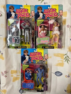 McFarlane Austin Powers Series 2 Action Figures - Set of 7 Figures
