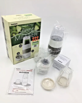 New Iwatani Silent Millser Mill Mixer Food Crusher IFM-S30G Japan