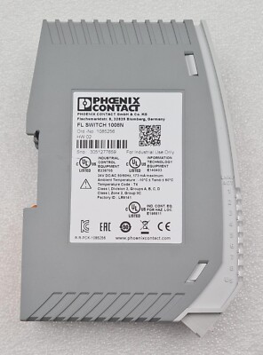 PHOENIX CONTACT FL SWITCH 1000 1008N Industrial Ethernet Switch 8