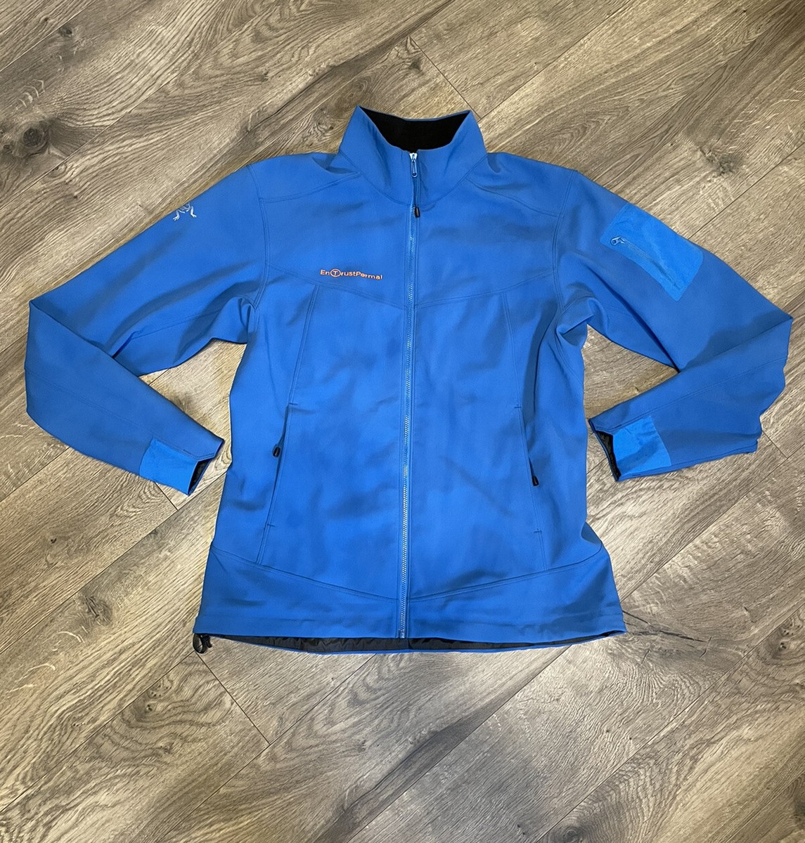 Arc'teryx Womens Epsilon LT Jacket Blue Size L Large Embroidered