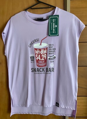 GU - mrs green apple collaboration- band t-shirts - purple clothes