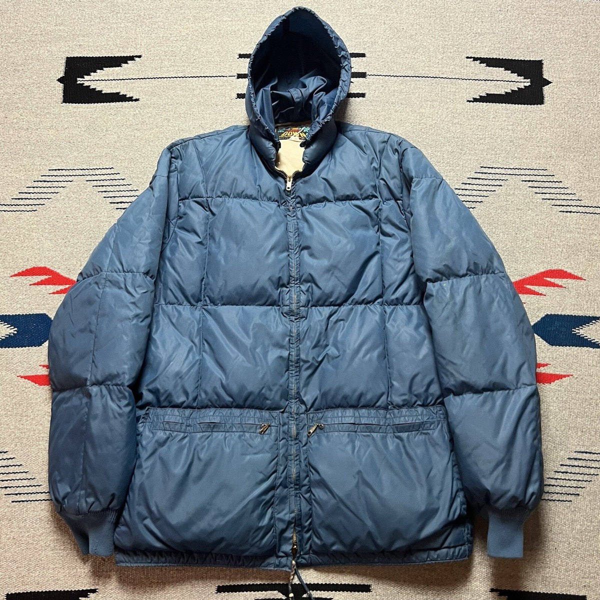 Vintage 50s RARE Eddie Bauer Sunset Down Hooded Puffer Jacket