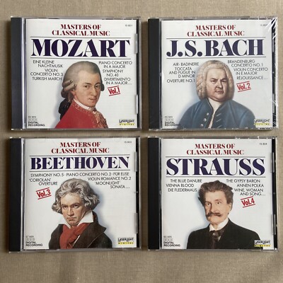 Masters of Classical Music (CD, Oct-1990, 10 Discs, Laserlight