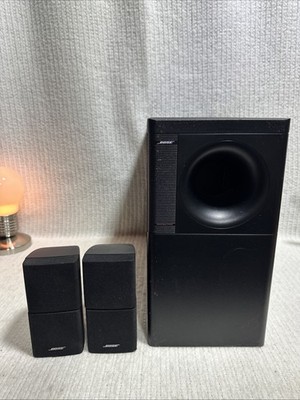 Bose Acoustimass 5 Series III Subwoofer 2x Double Cube Speakers