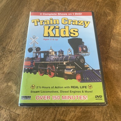 Train Crazy Kids - RARE DVD - NEW / SEALED - FREE SAME DAY