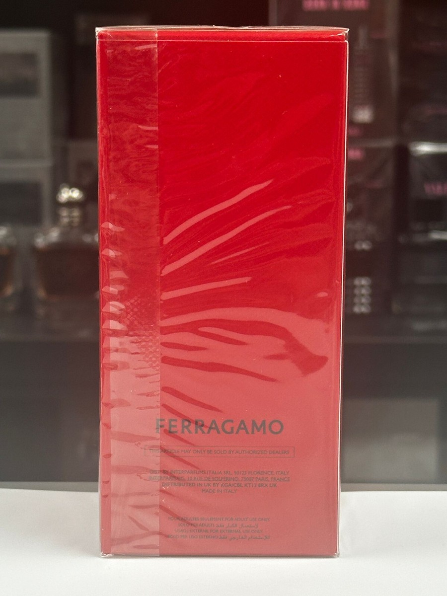 Salvatore Ferragamo Red Leather Eau de Parfum for Men 3.4 fl. oz