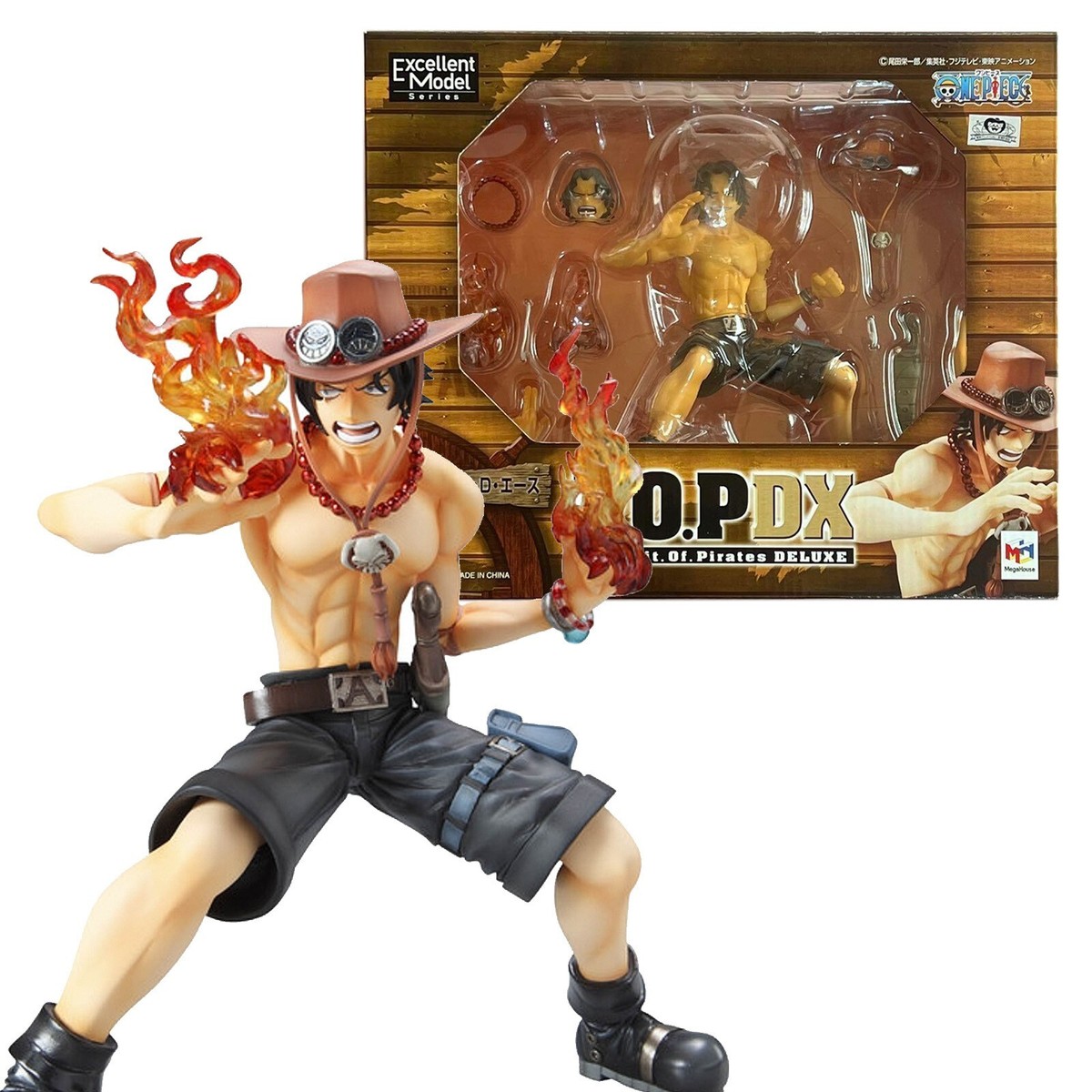 MegaHouse P.O.P ONE PIECE NEO-DX PORTGAS D. ACE Action Figure