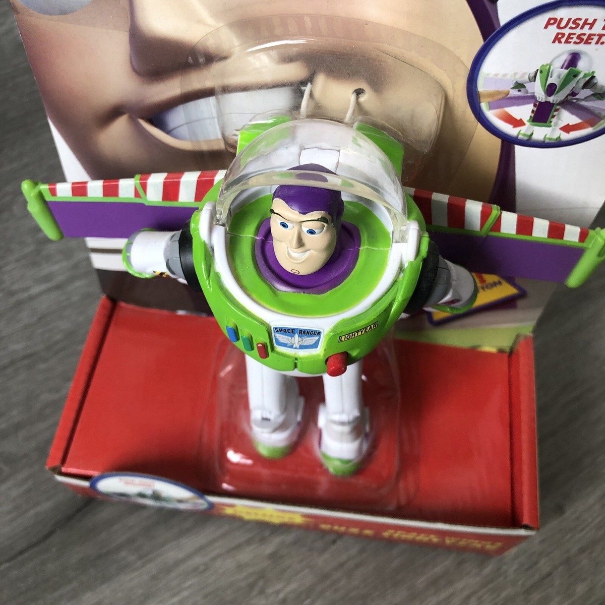 Mattel Y7505 Toy Story Deluxe Space Ranger Buzz Lightyear Figure