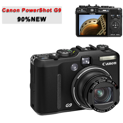 Canon PowerShot G9 12.1MP Digital Camera with 6x Optical Image