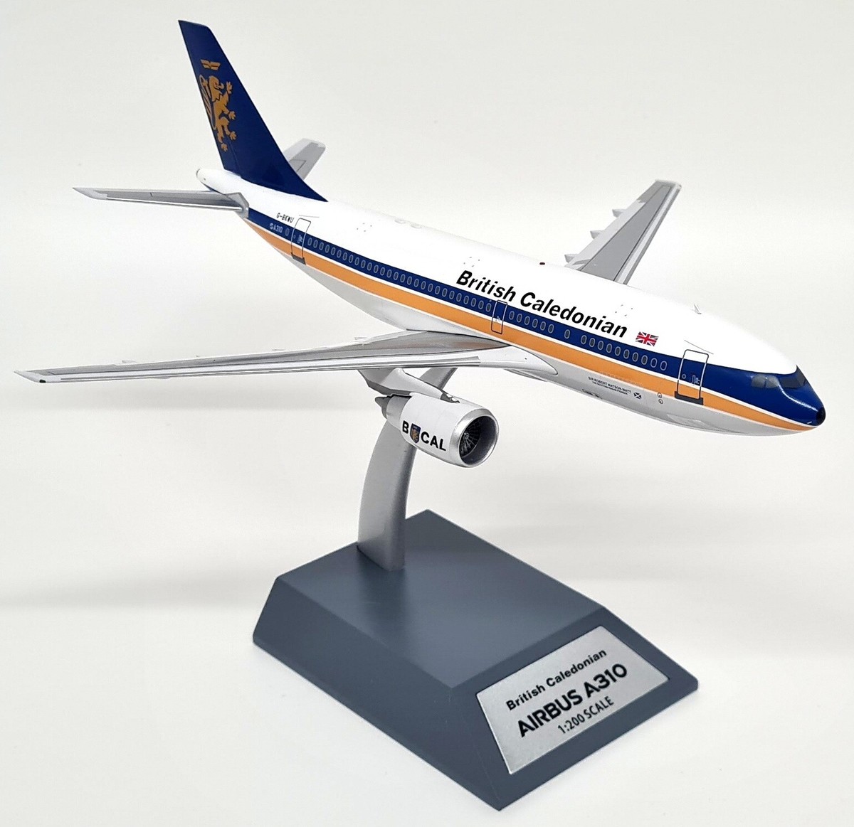 Inflight 200 1/200 Airbus A310 British Caledonian G-BKWU Model