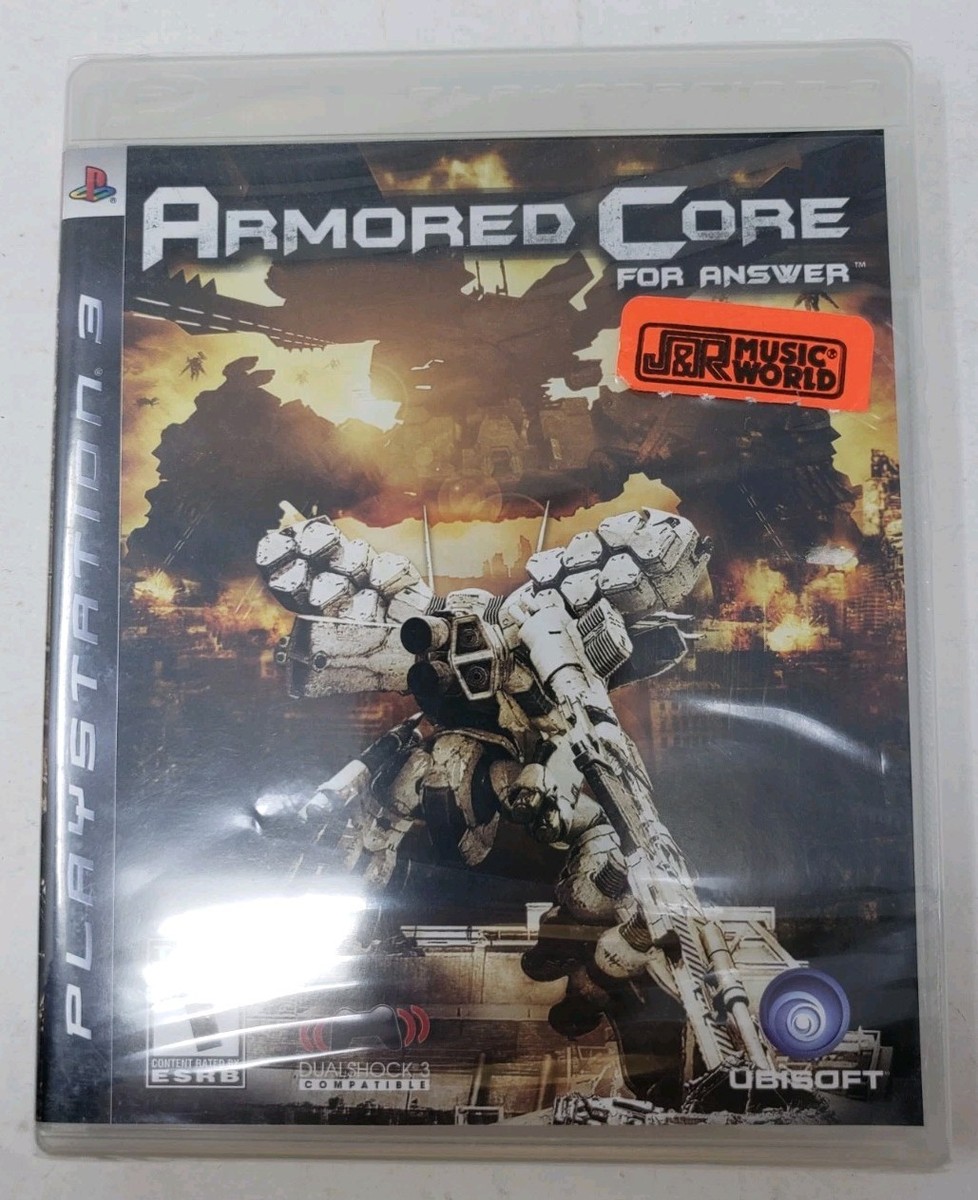 Armored Core: For Answer (Sony PlayStation 3, 2008) 8888344629| eBay