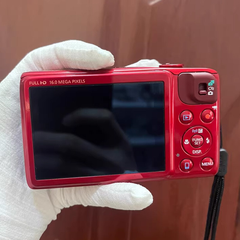 Canon Powershot SX600 HS Red 16.0MP 18x Optical Zoom Digital