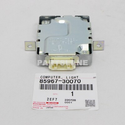 8596730070 Genuine Toyota Computer Light Control 85967-30070 OEM
