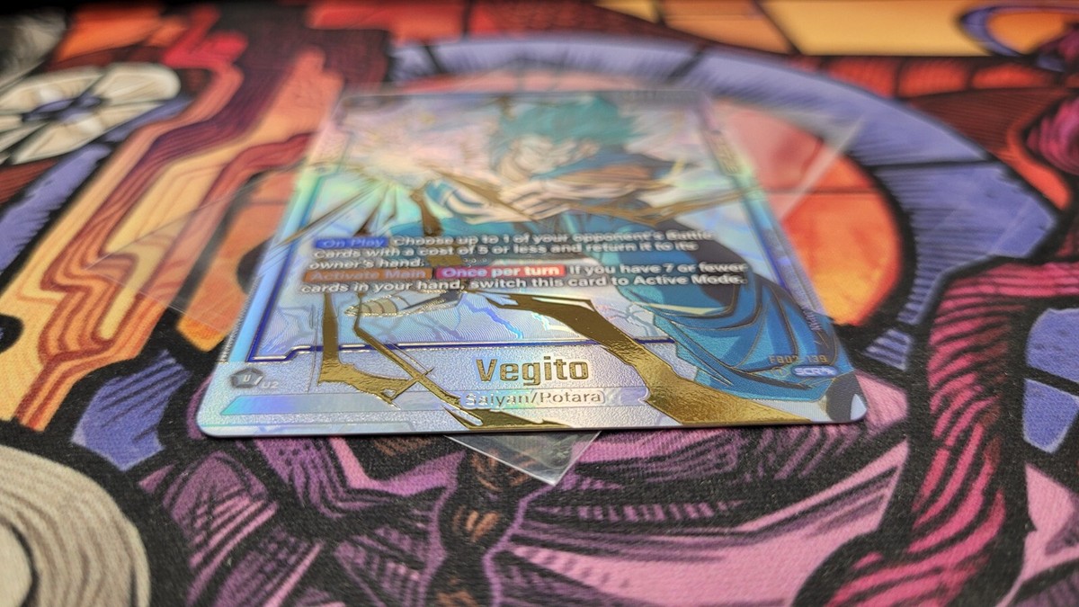 DB FW ベジット SCR BGS9 FB02-139 Dragon Ball Super Card FB02-139