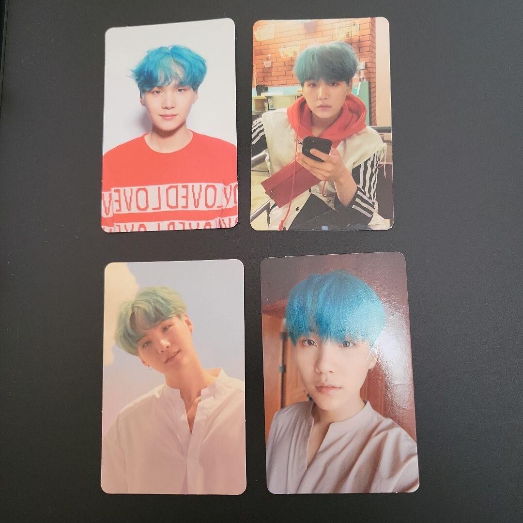 BTS SUGA Yoongi Official 4 Trading Photo Card Love Yourself Her