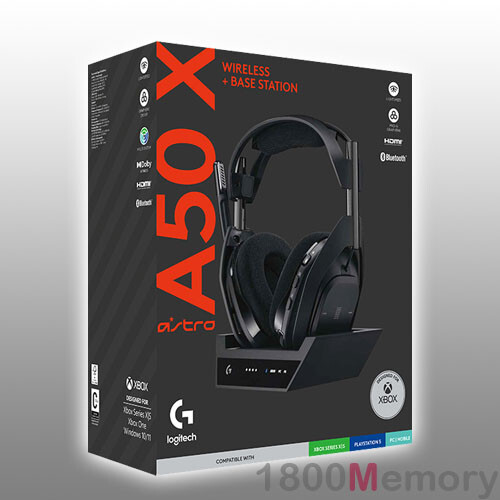 Logitech G Astro A50 X Lightspeed Wireless Gaming Headset + Base