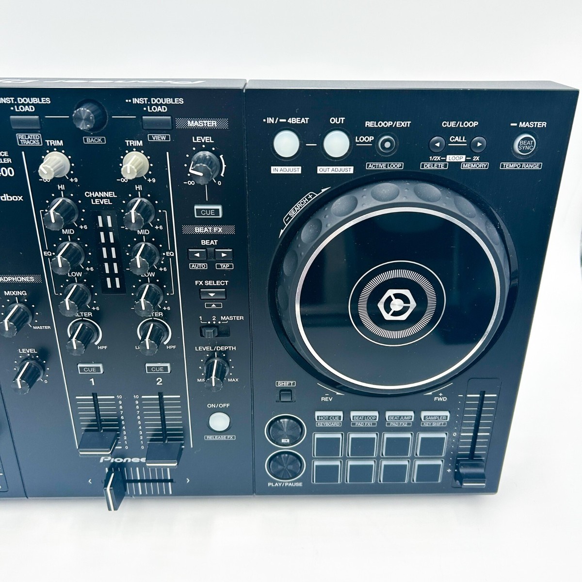 Pioneer DJ DDJ-400 Black DJ Controller 2-channel rekordbox DDJ400