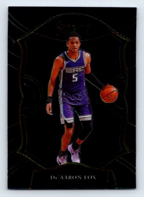 2020-21 Panini Select DE'AARON FOX Blue Base Concourse #32 | eBay