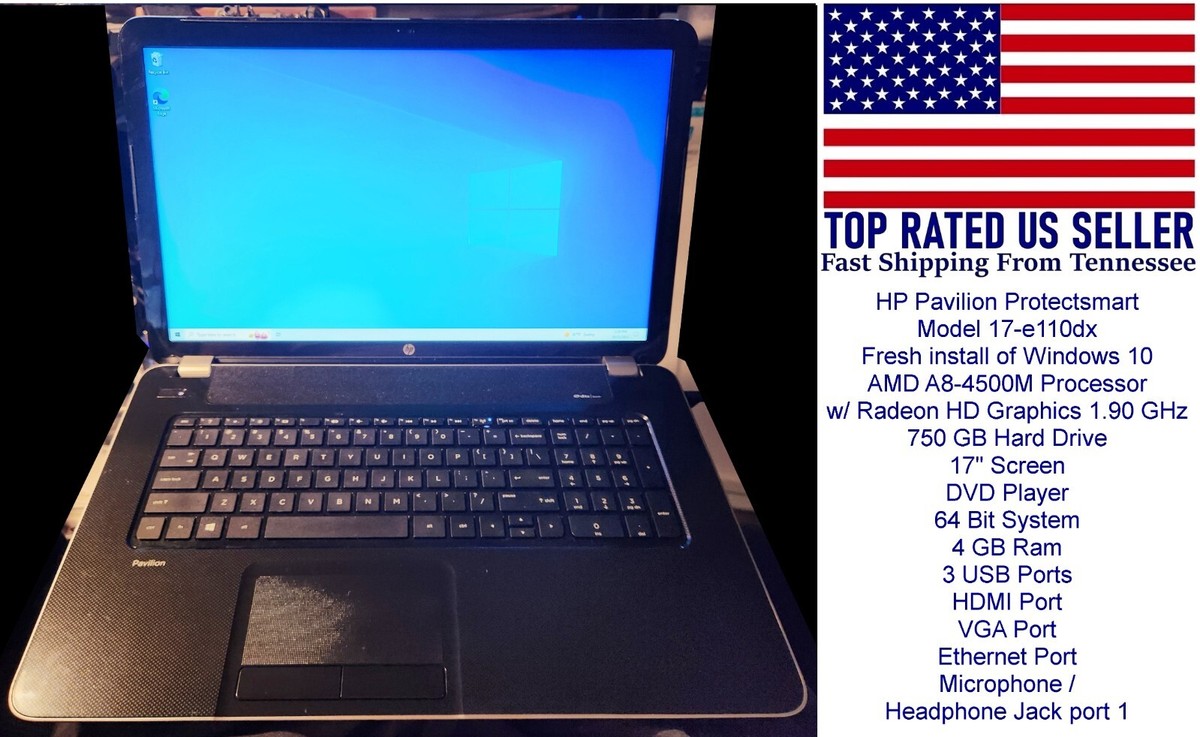 HP PAVILION 17-e110dx 17.3
