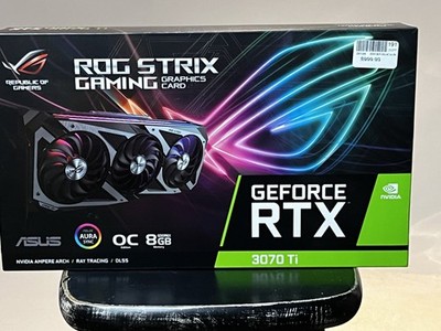 ASUS ROG Strix GeForce RTX 3070 Ti OC 8GB GDDR6X Graphics Card for