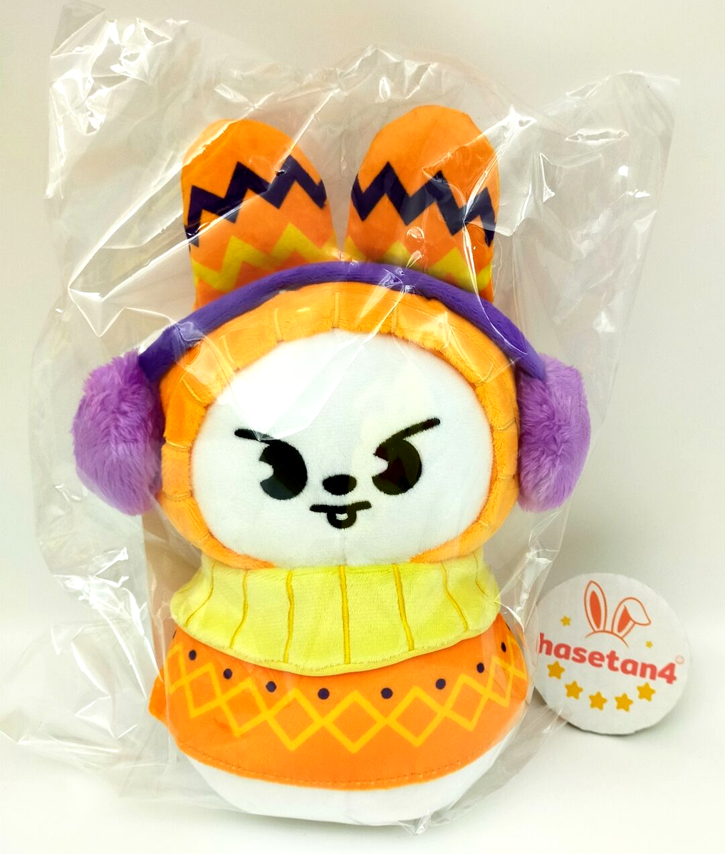 Stray Kids Xmas POPUP STORE 2024 Leebit Lee Know SOFT TOY SKZOO