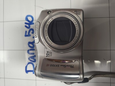 CANON PowerShot SX100 IS 8.0MP Digital Camera PC 1256 - TESTED | eBay
