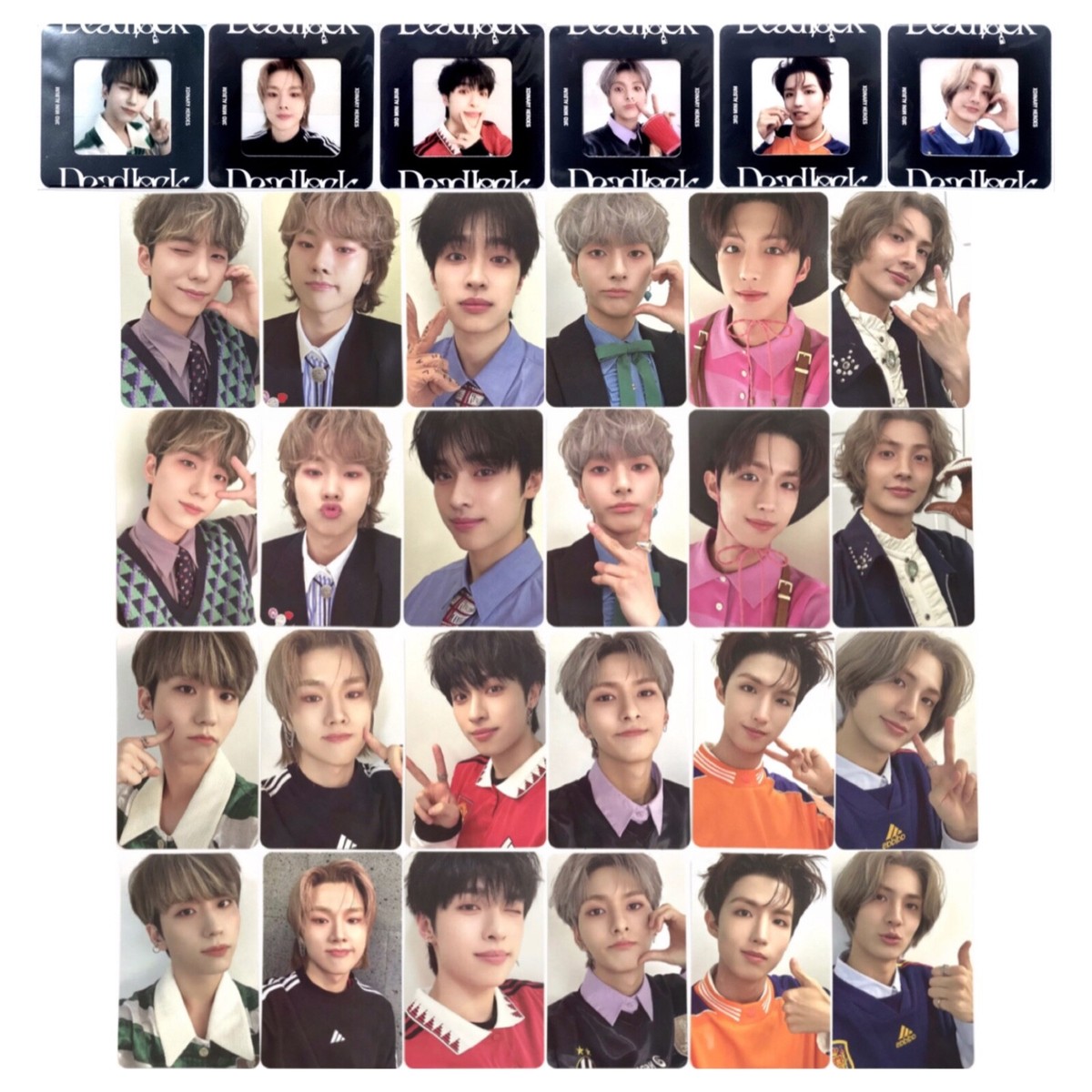 Official Photocard XDINARY HEROES - DEADLOCK Album pc standard