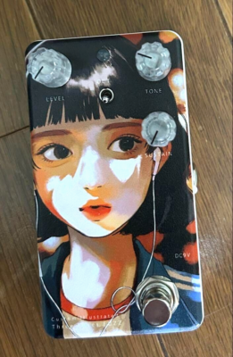 Animals Pedal Custom Illustrated 01 Three Foxes Fuzz | eBay