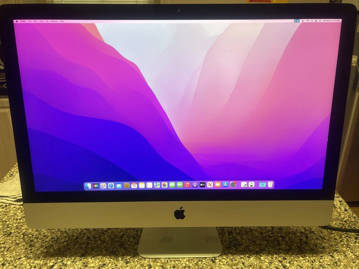 Apple iMac with Retina 5K display 2017 Release Year Apple Desktops