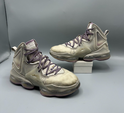 Size 8 - Nike LeBron 19 The Cast Strive For Greatness Gray Purple