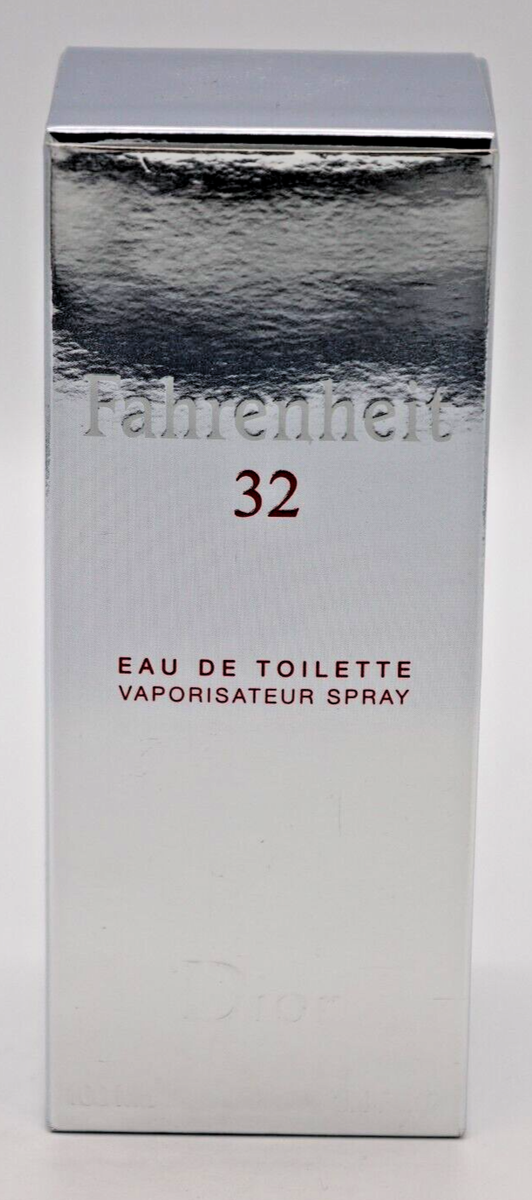 VINTAGE Christian Dior Fahrenheit 32 EDT 100ml / 3.4oz 2011 Batch